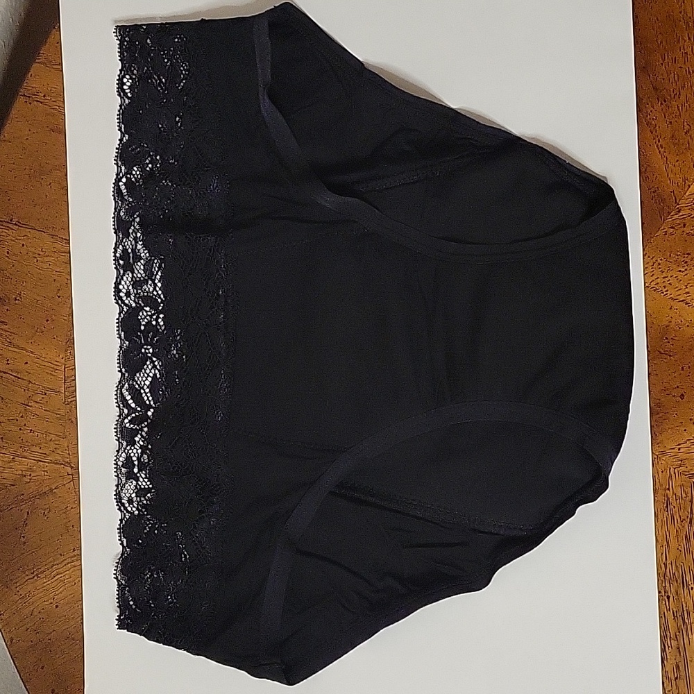 Intimeli the Period and Leak proof Underwear, S, Black, New in Box